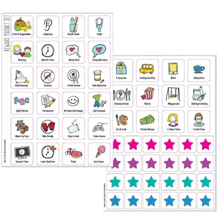 Preppd Kids Magnetic Reward Chart (A4)