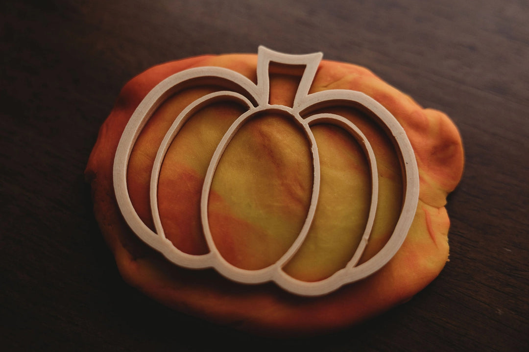 Pumpkin Playdough Eco Stamp Tool Play Bundle