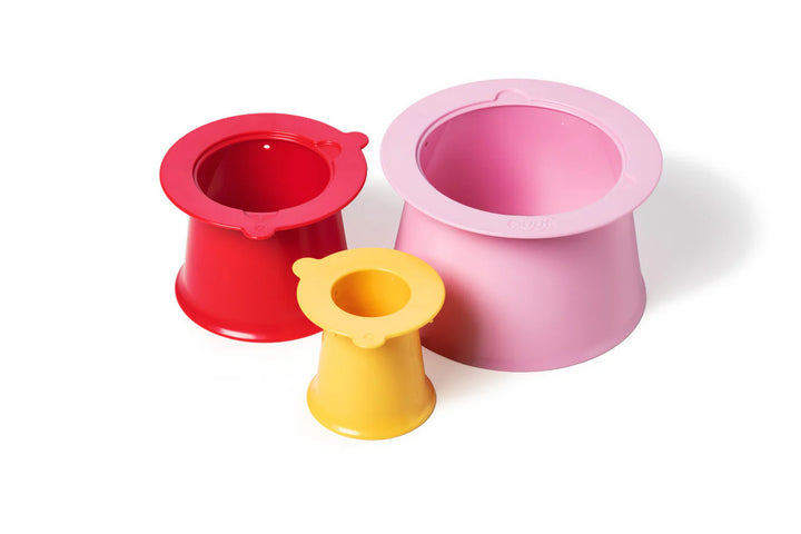 Quut Alto Sandcastle Creator Set - Cherry + Banana + Pink