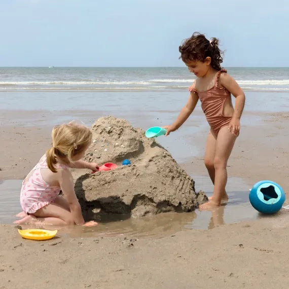Quut Cuppi Beach Shovel & Sifter Toy - Banana Blue