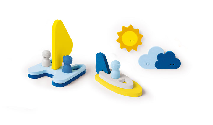 Quut Soft Foam Bath Activity Puzzle - Sail Away