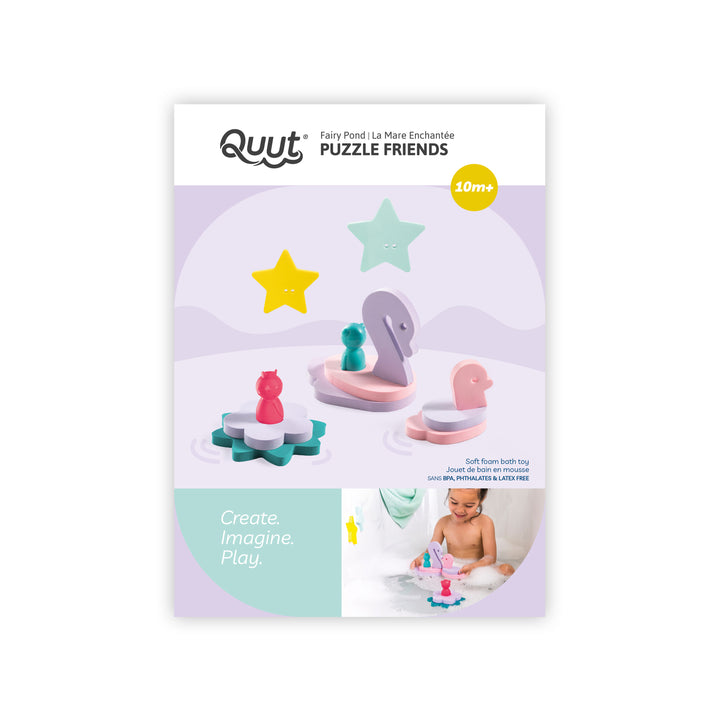 Quut Soft Foam Bath Activity Puzzle - Fairy Pond