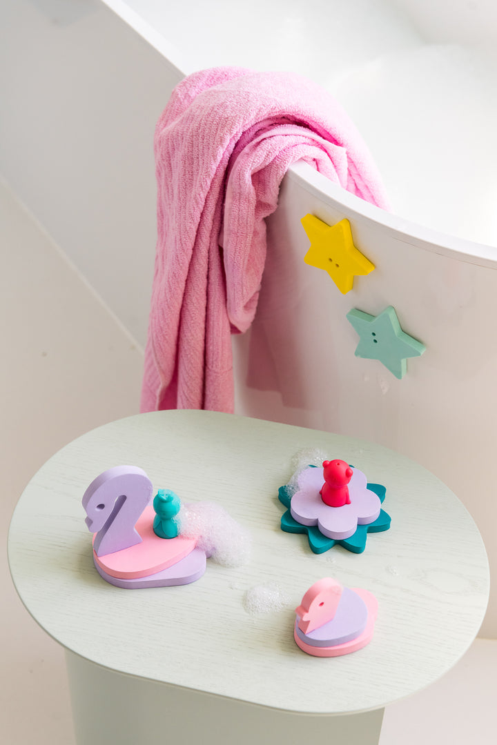 Quut Soft Foam Bath Activity Puzzle - Fairy Pond
