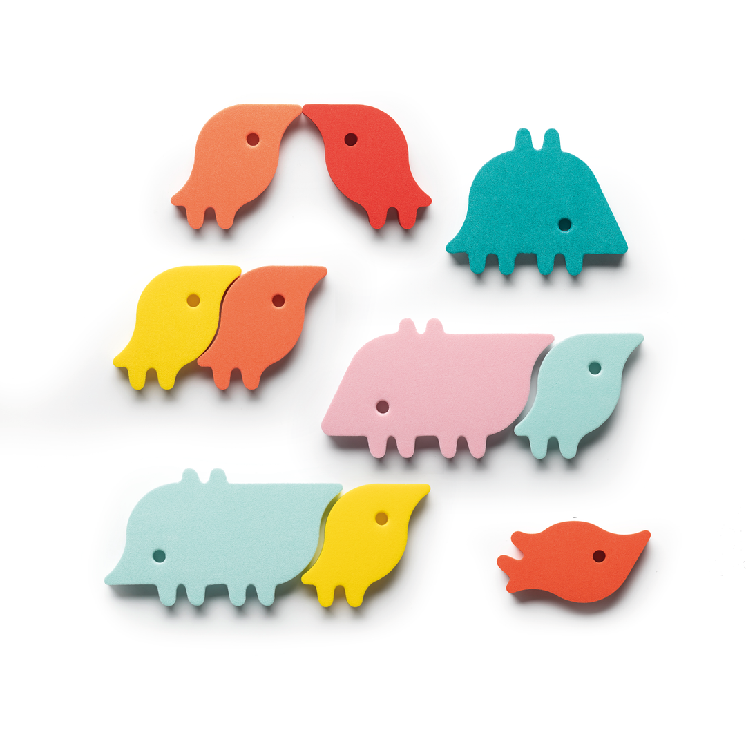 Quut Soft Foam Bath Puzzle - Animal Parade