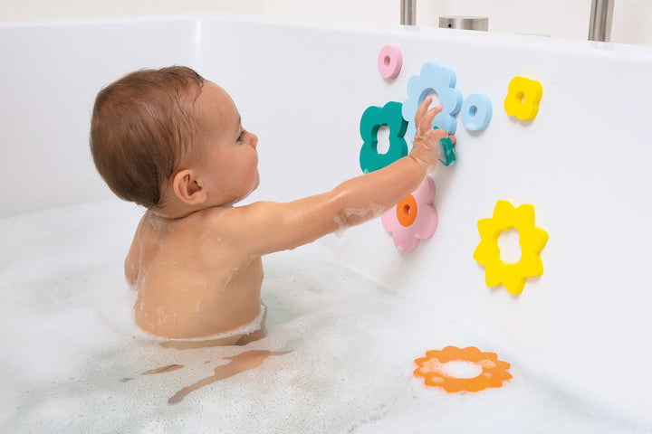 Quut Soft Foam Bath Puzzle - Flower Power