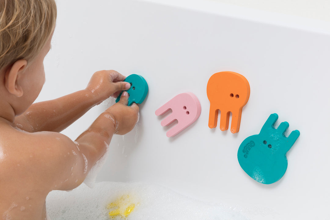 Quut Soft Foam Bath Puzzle - Jellyfish