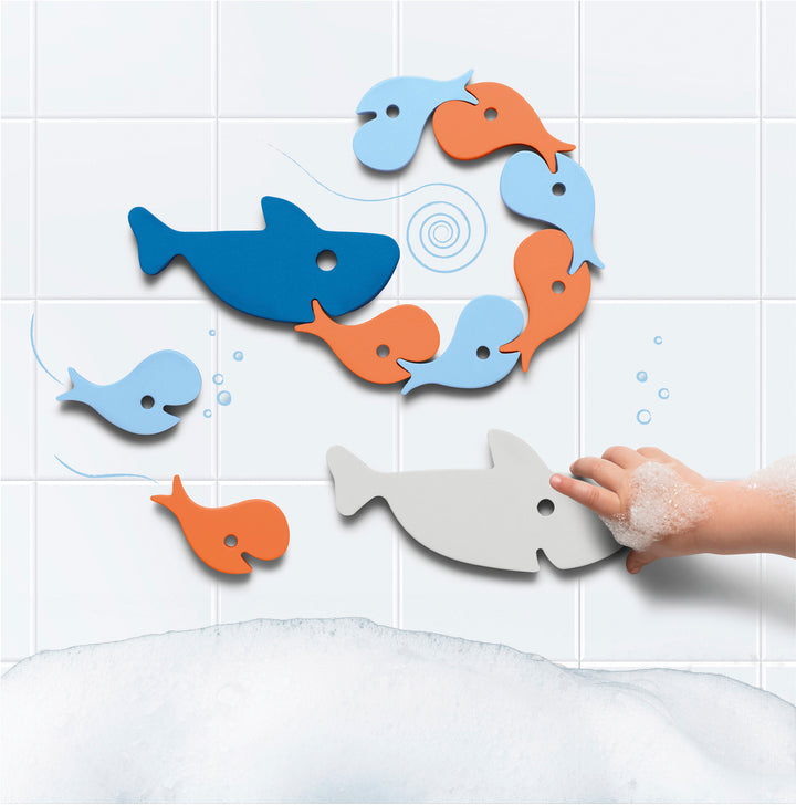 Quut Soft Foam Bath Puzzle - Sharks