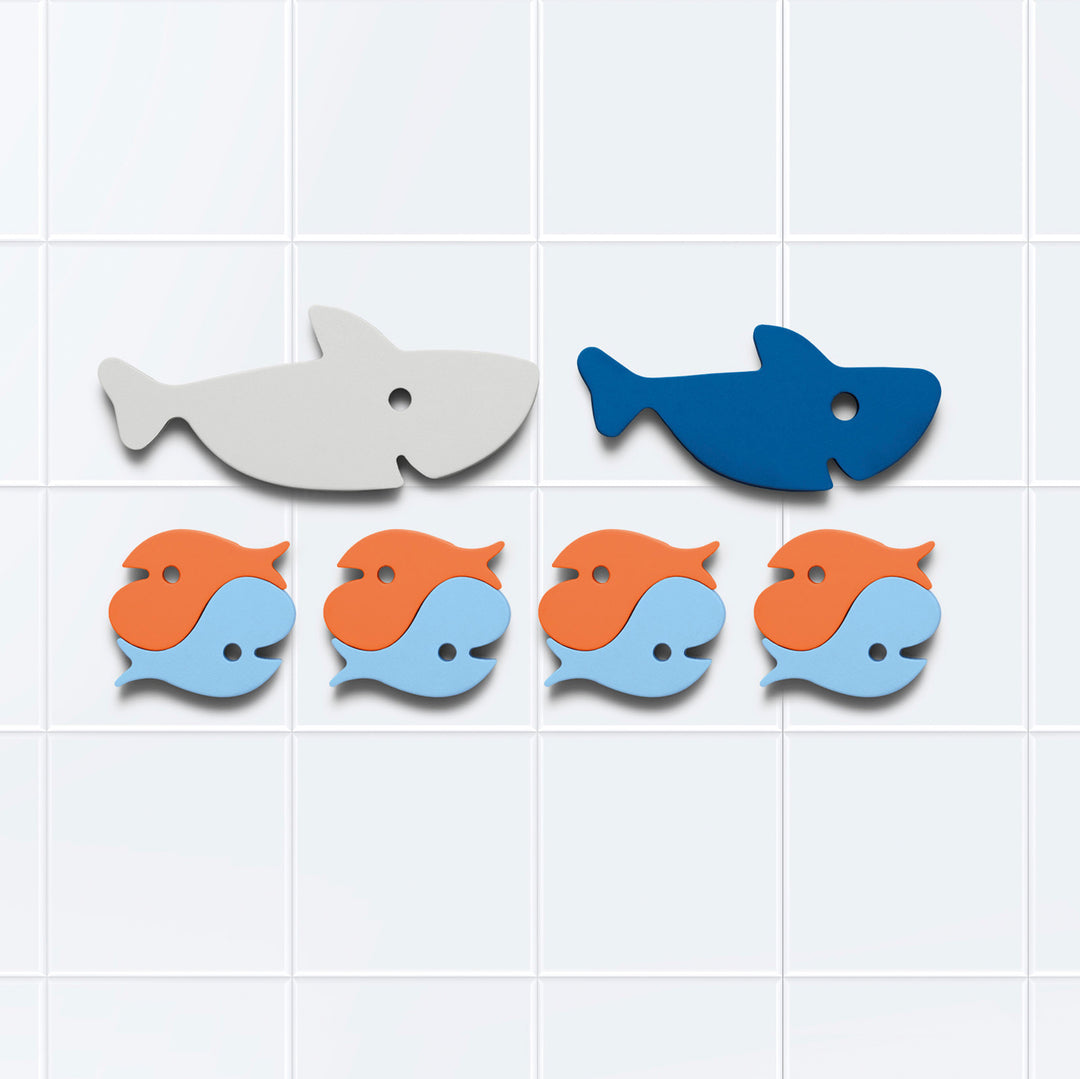 Quut Soft Foam Bath Puzzle - Sharks