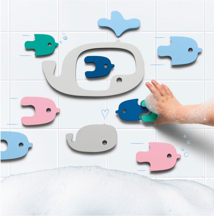 Quut Soft Foam Bath Puzzle - Whales