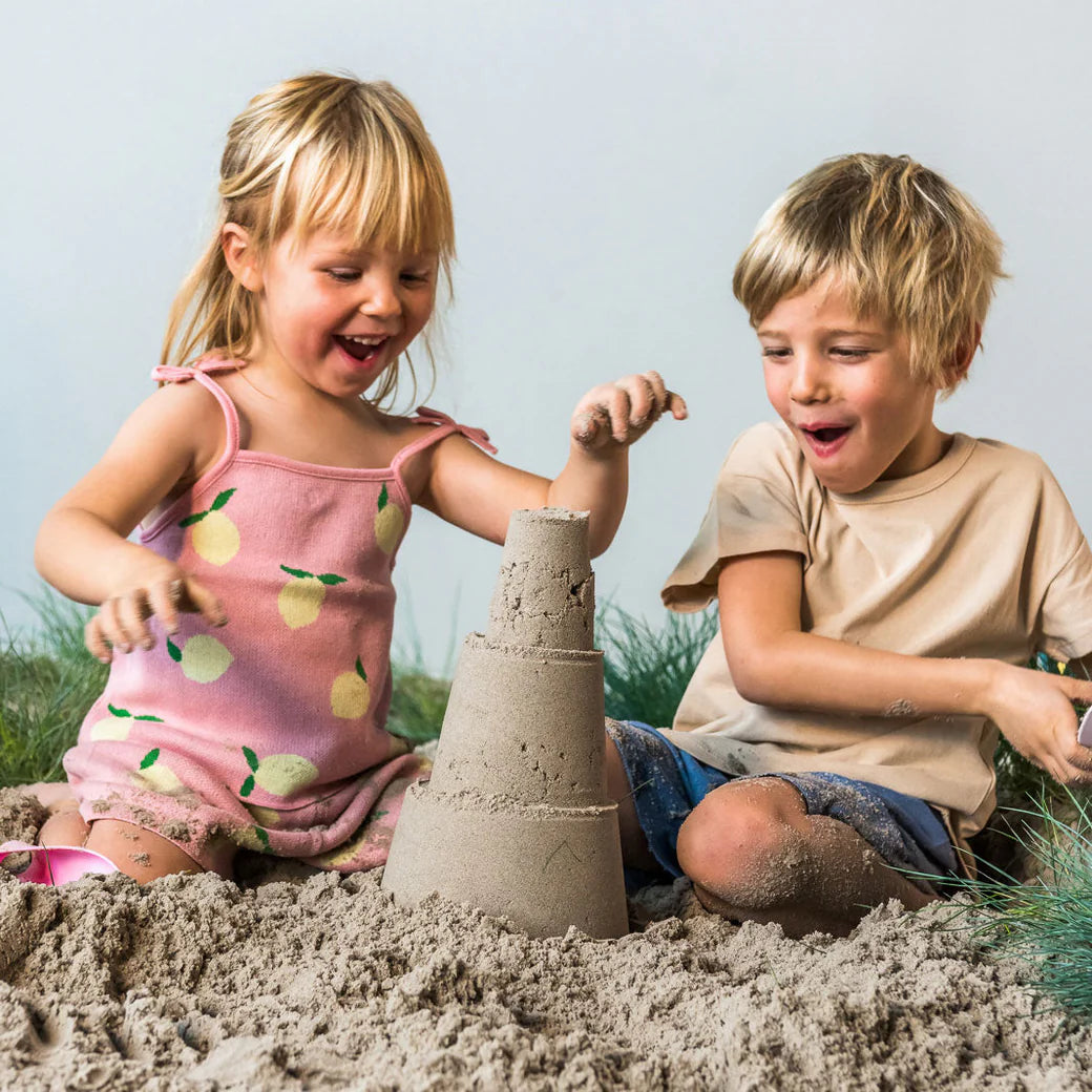 Quut Alto Sandcastle Creator Set - Cherry + Banana + Pink