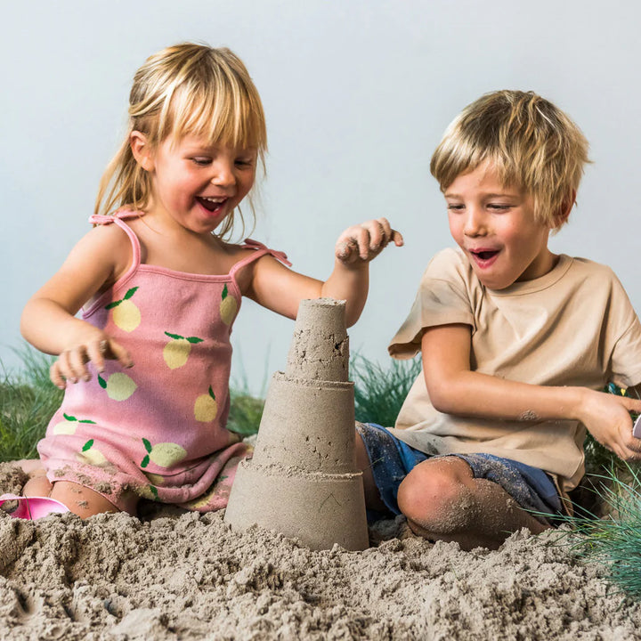 Quut Alto Sandcastle Creator Set - Cherry + Banana + Pink