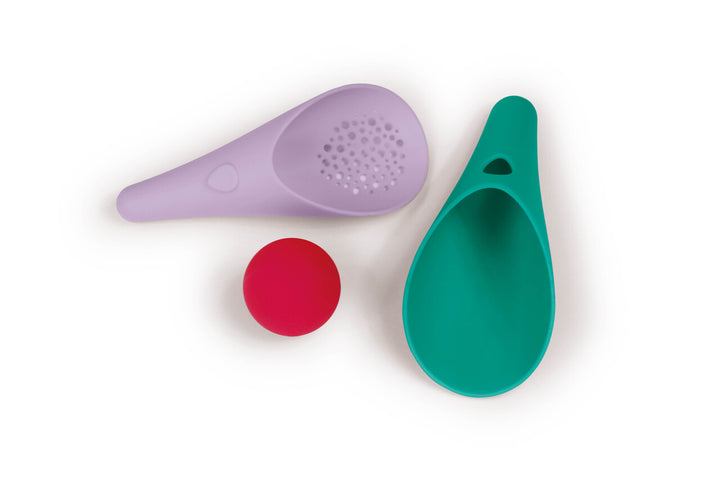 Quut Cuppi Beach Shovel & Sifter Toy - Lagoon & Lavender