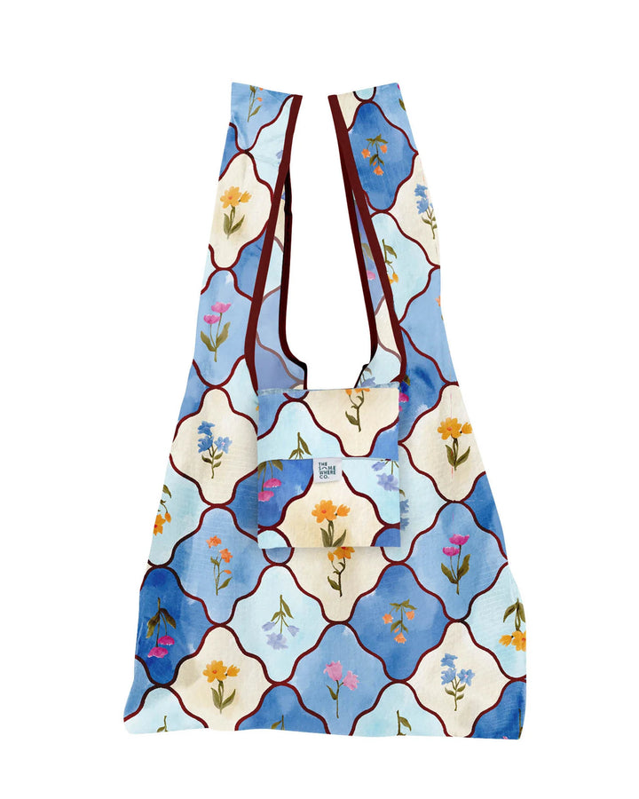 The Somewhere Co Reusable Shopping Bag - Amalfi