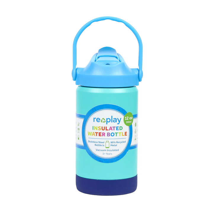 Re-Play 355ml Insulated Water Bottle - True Blue