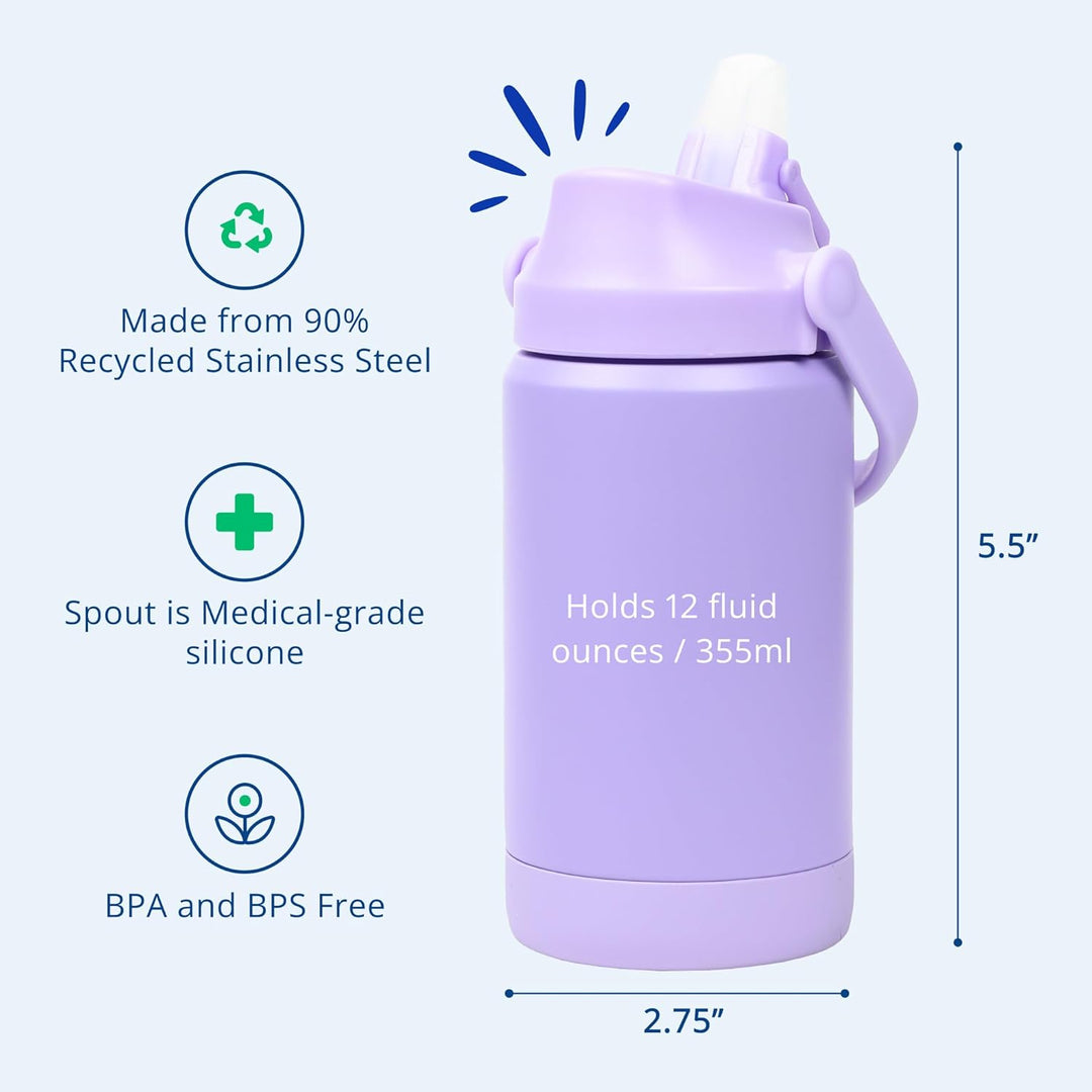 Re-Play 355ml Insulated Water Bottle -  Lavender
