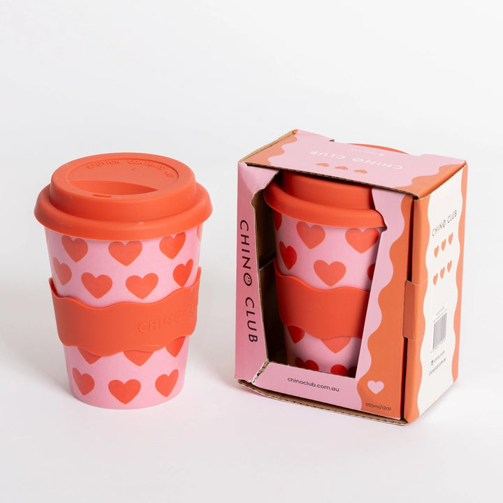 Hearts Adult Coffee Cup 350ml