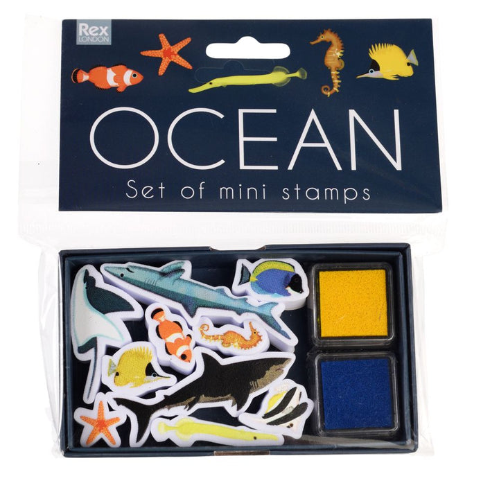 Mini Stamp Set - Ocean