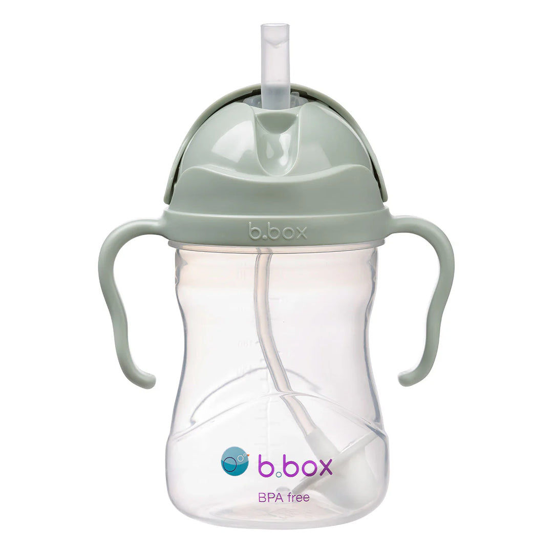 b.box Weighted Straw Sippy Cup 240ml - Assorted