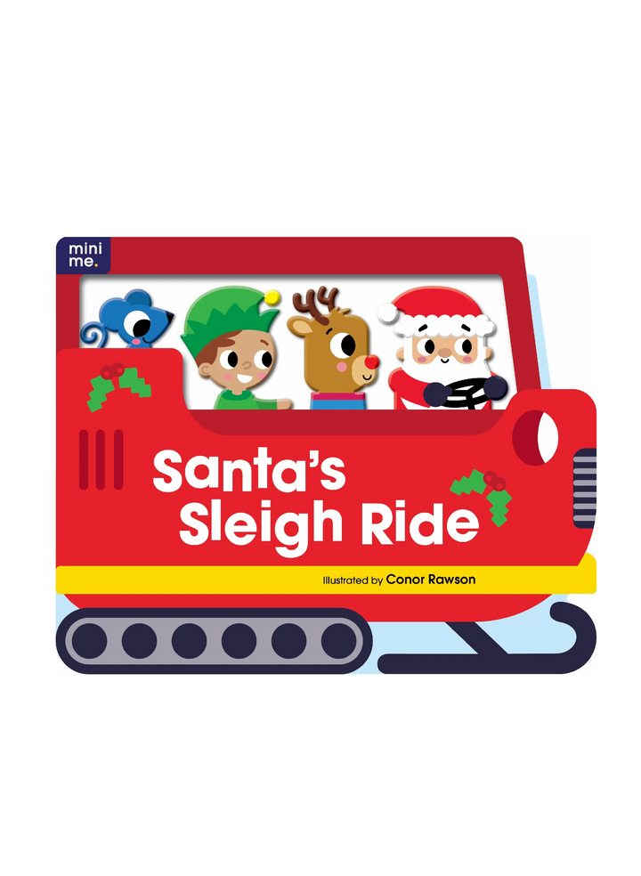 Santa's Sleigh Ride Shaped Board Book
