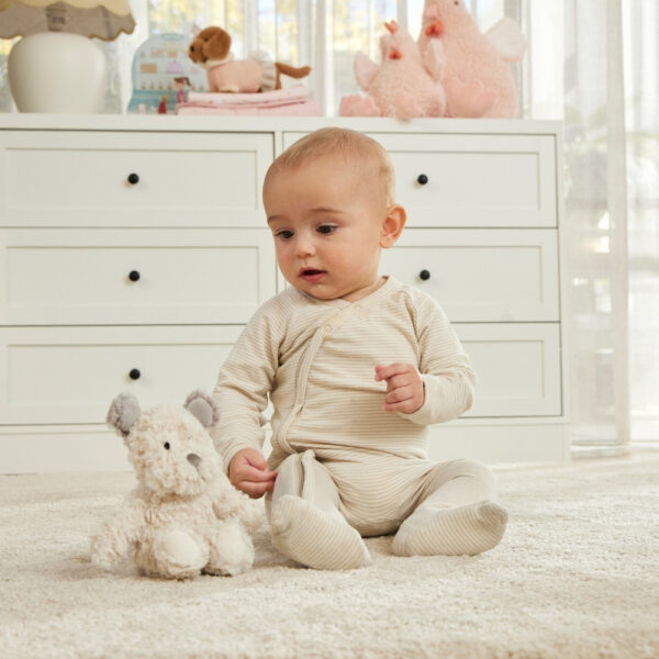 Scruff the Pup Plush Rattle