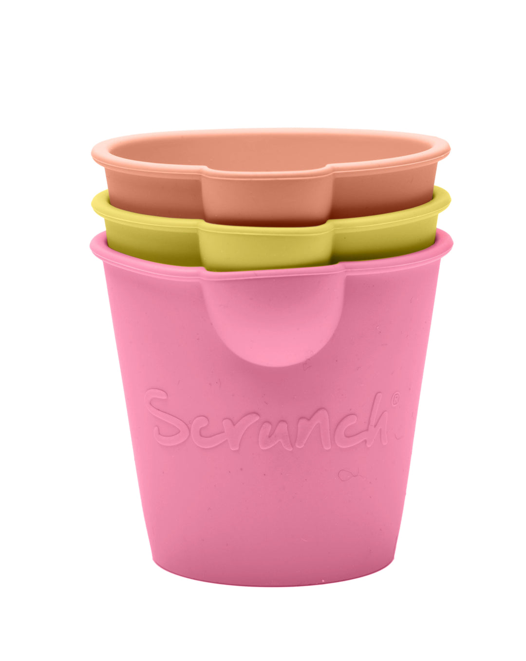 Scrunch Mini Bucket Sensory Play -  Set of 3