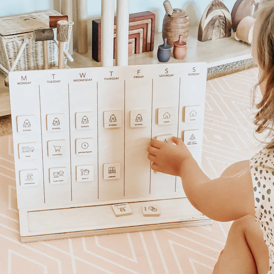 Second Scout Little Agenda Timber Weekly Planner