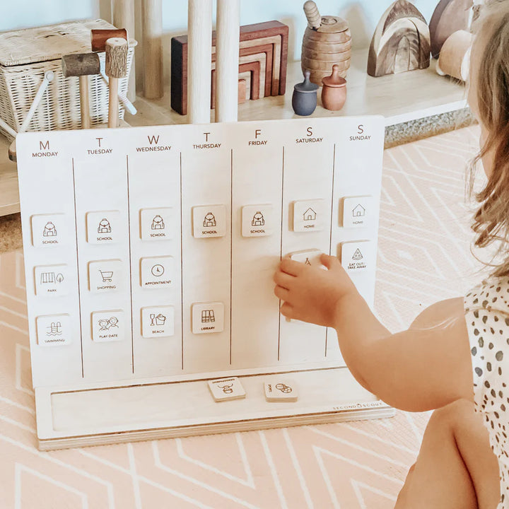 Second Scout Little Agenda Timber Weekly Planner