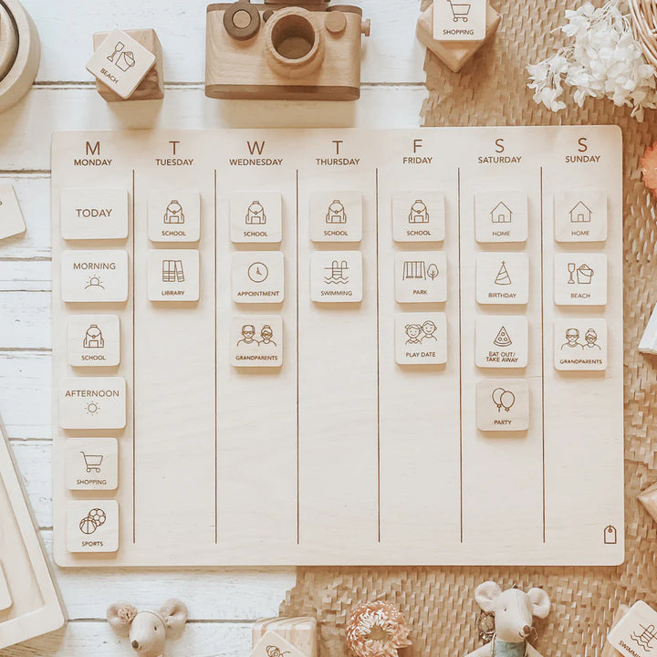 Second Scout Little Agenda Timber Weekly Planner