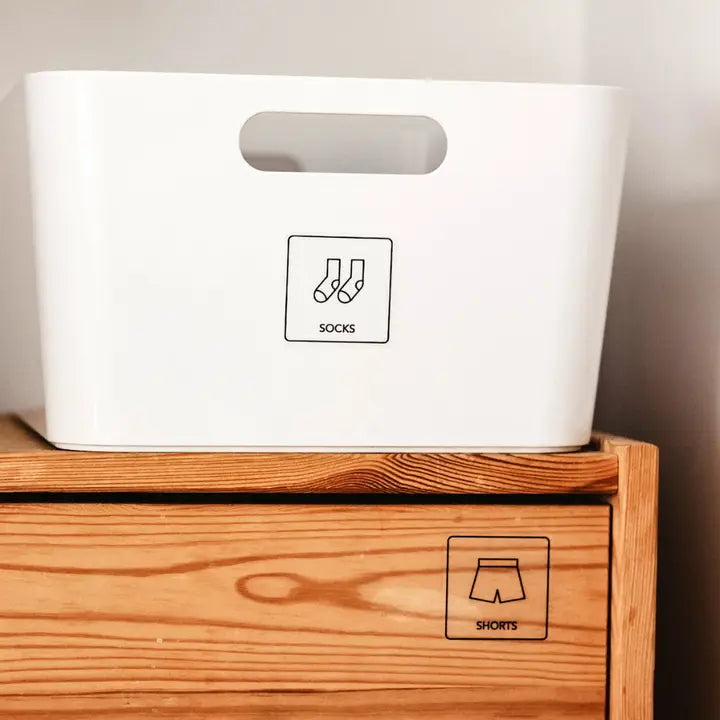 Second Scout Clothing Storage Labels