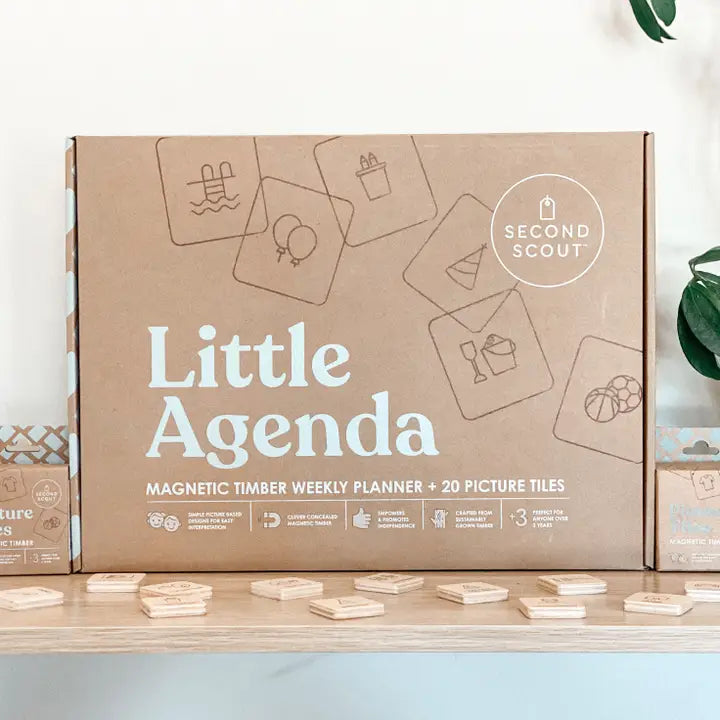 Second Scout Little Agenda Timber Weekly Planner