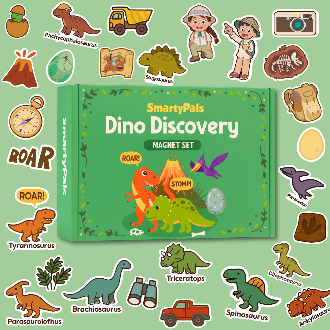 Dinosaur Discovery Magnet Set