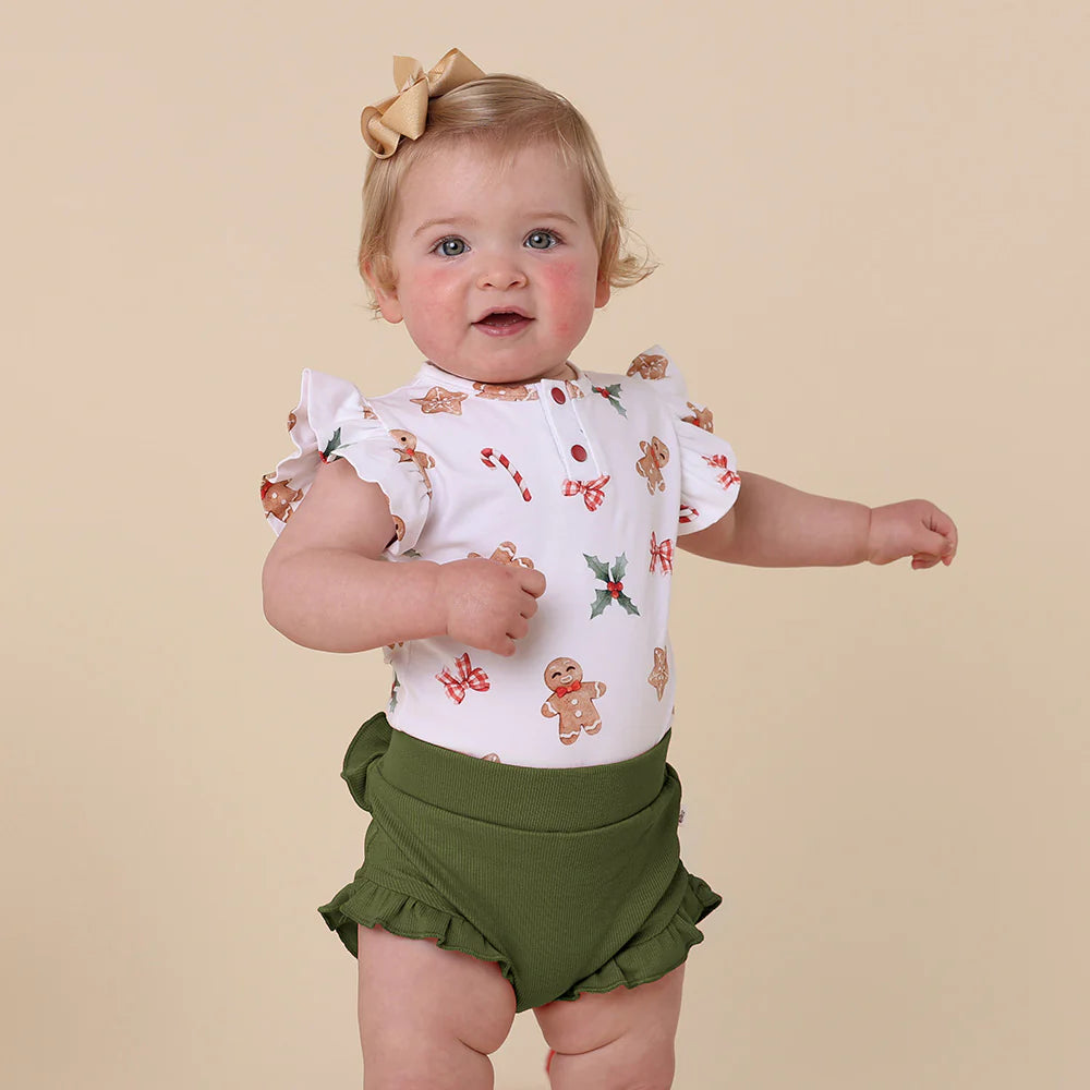 Snuggle Hunny Organic Bloomers - Olive