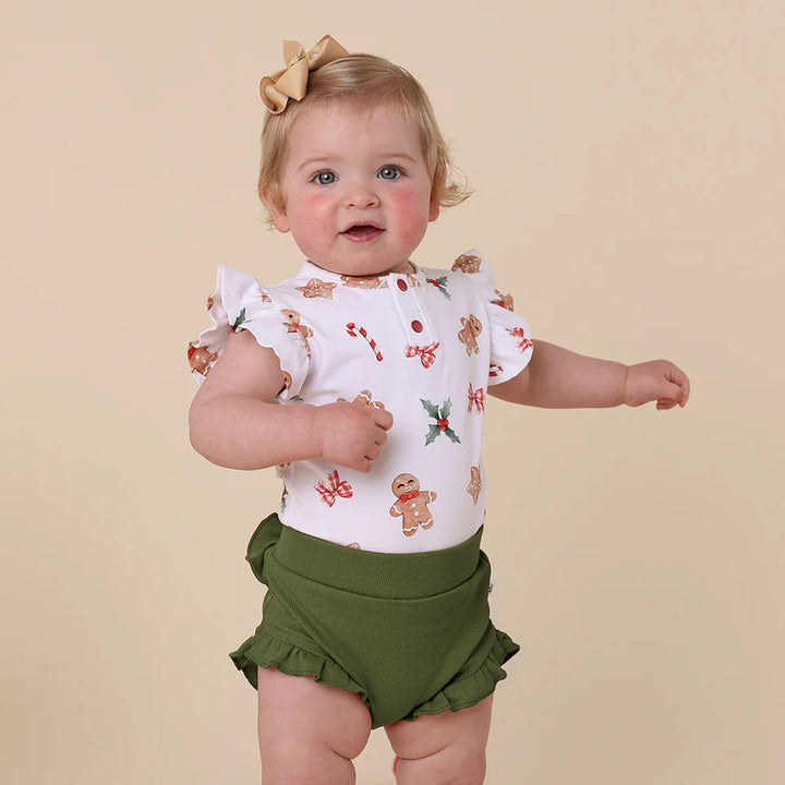 Snuggle Hunny Organic Bloomers - Olive