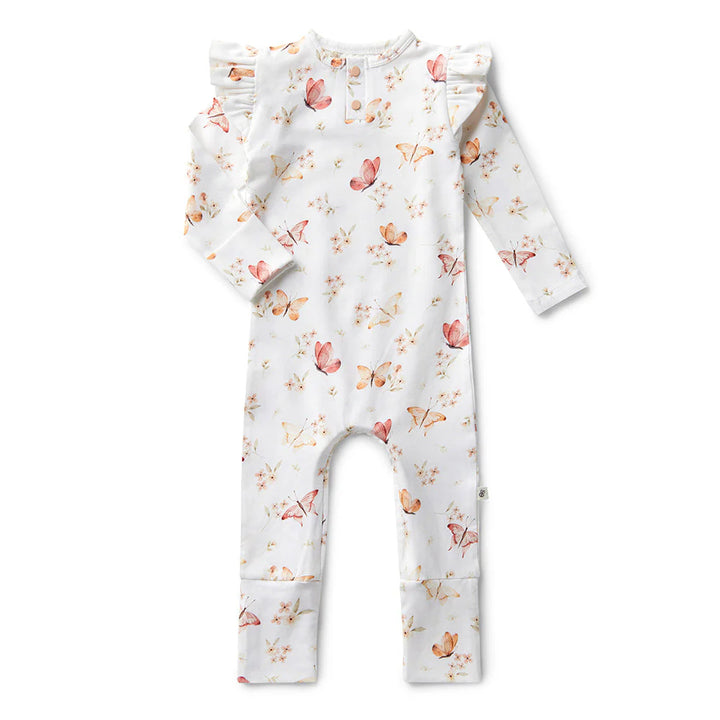 Snuggle Hunny Organic Growsuit - Butterfly