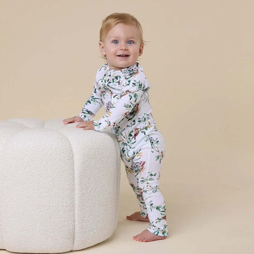 Snuggle Hunny Organic Snugglesuit - Eucalypt