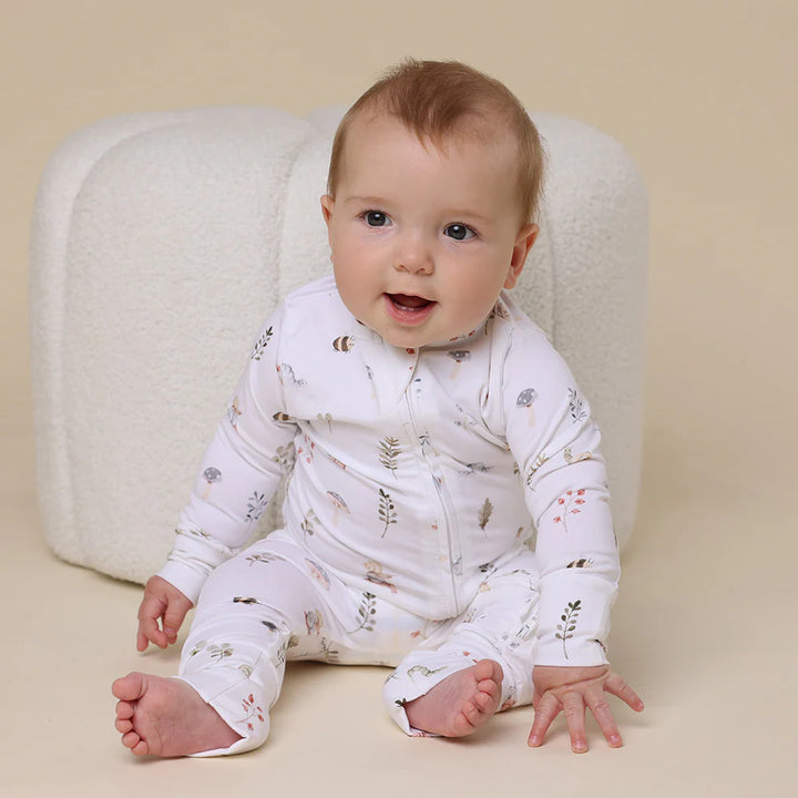 Snuggle Hunny Organic Snugglesuit - Garden Friends