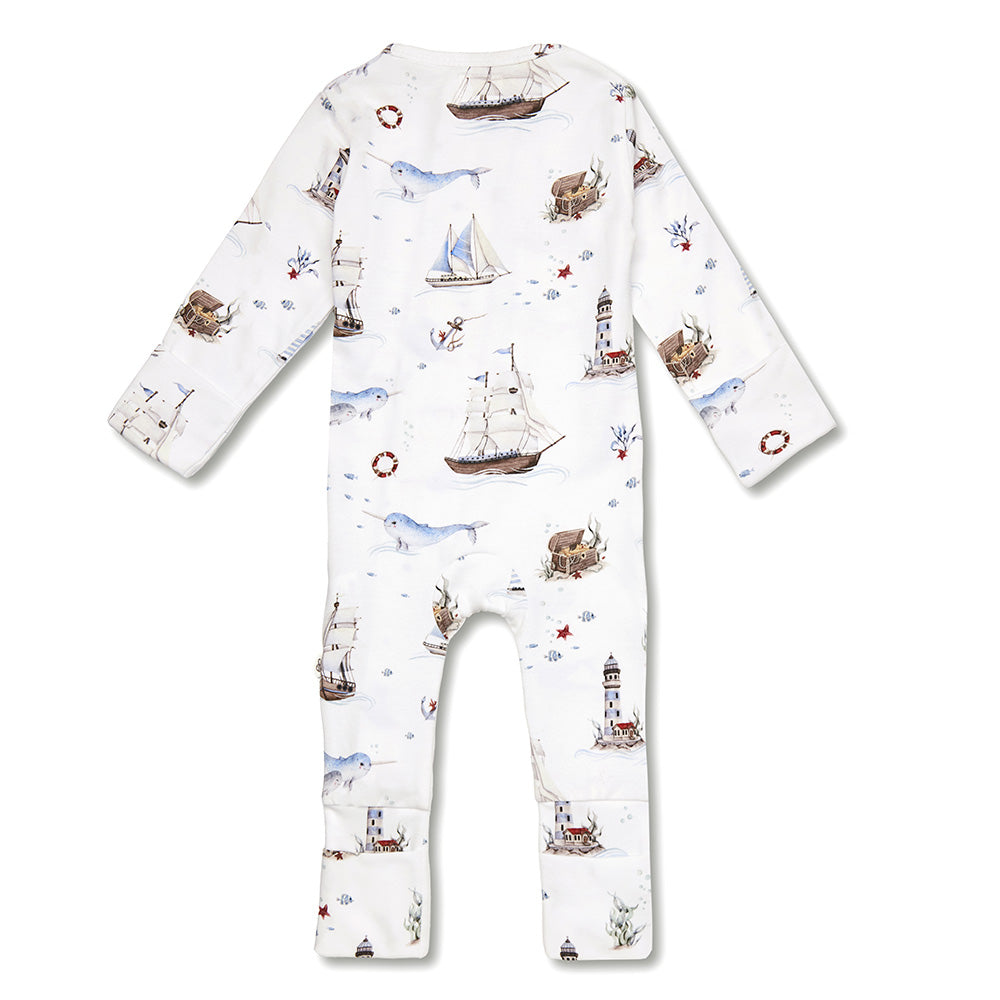 Snuggle Hunny Organic Snugglesuit - Set Sail
