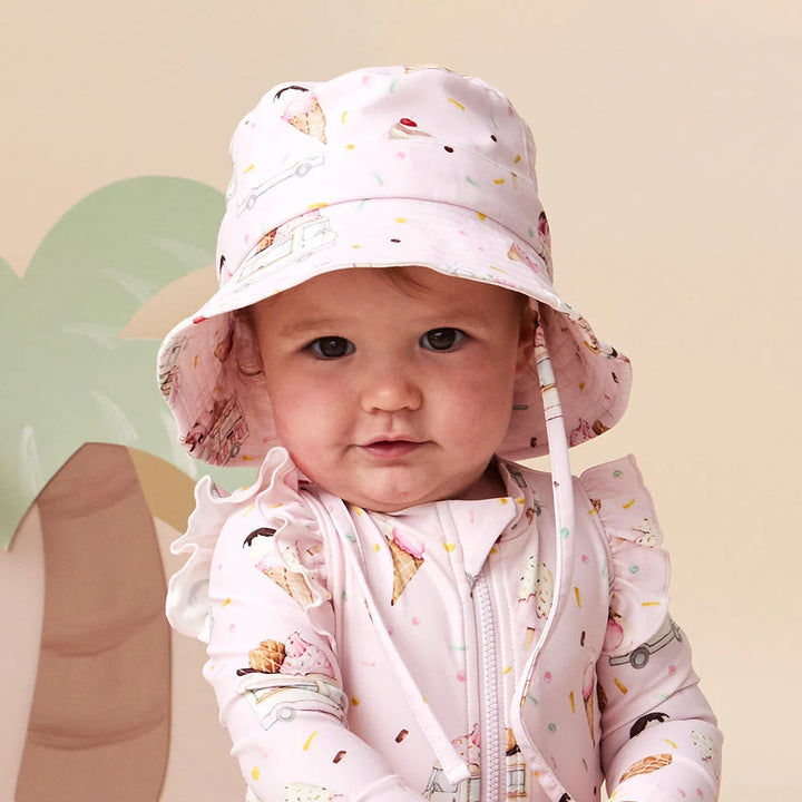 Snuggle Hunny Swim Hat - Ice Creams