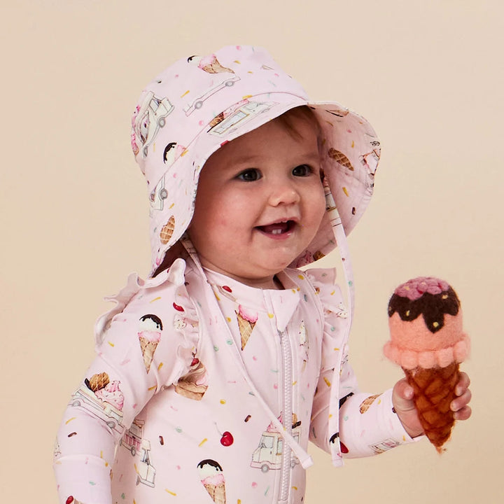 Snuggle Hunny Swim Hat - Ice Creams