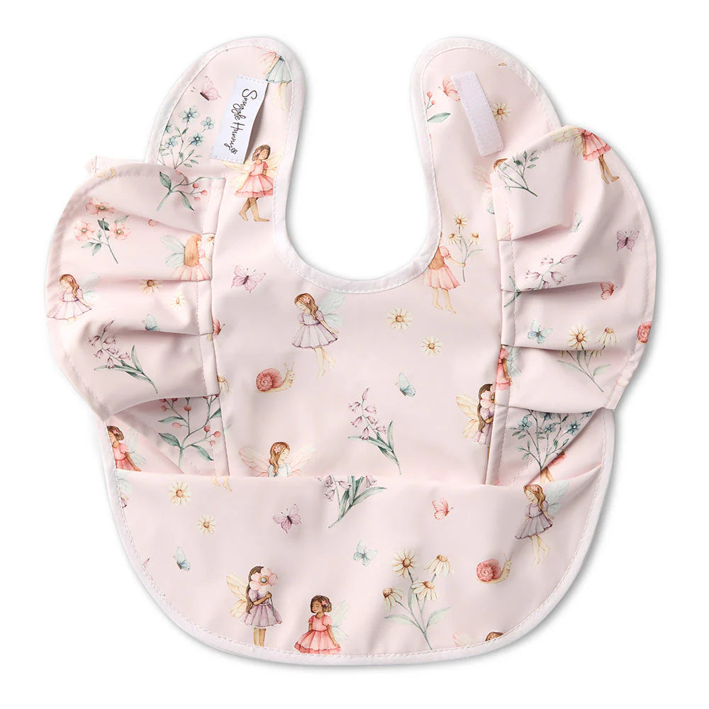Snuggle Hunny Waterproof Frill Snuggle Bib - Fairy Dust