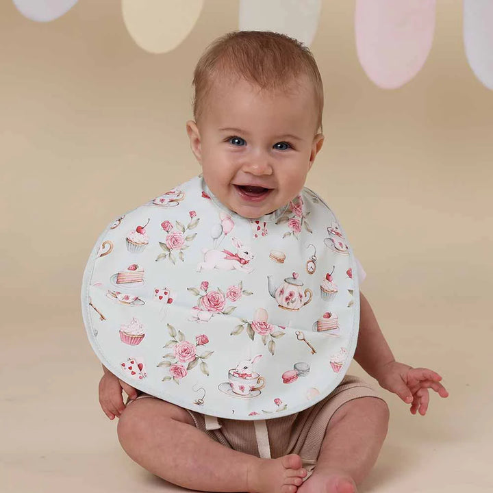 Snuggle Hunny Waterproof Snuggle Bib - White Rabbit