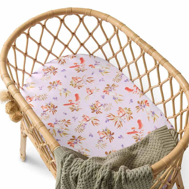 Snuggle Hunny Bassinet Sheet & Change Pad Cover - Major Mitchell
