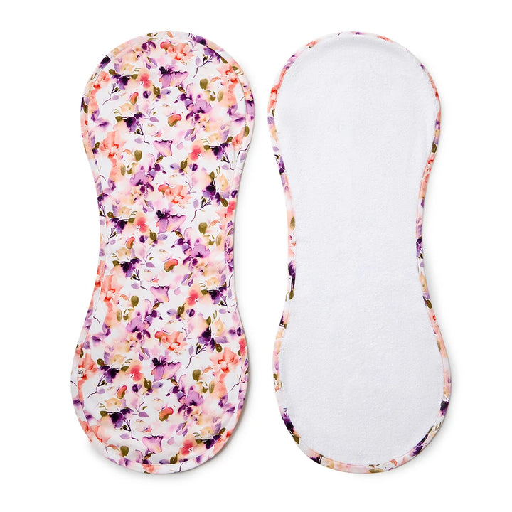 Snuggle Hunny Organic Cotton Burp Cloth - Blushing Beauty