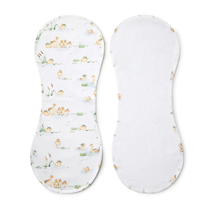 Snuggle Hunny Organic Cotton Burp Cloth - Duck Pond