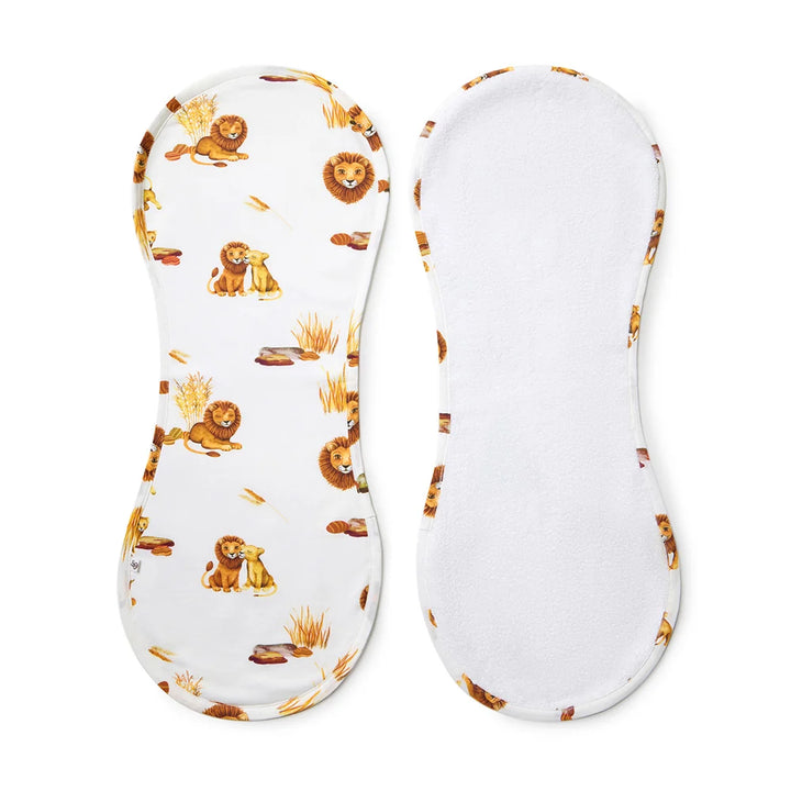 Snuggle Hunny Organic Cotton Burp Cloth - Lion