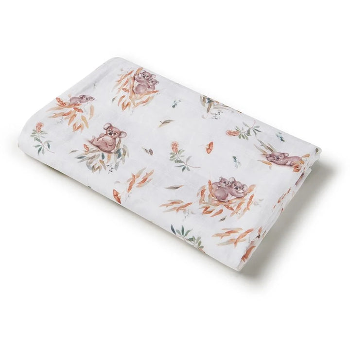 Snuggle Hunny Organic Cotton Muslin Wrap - Koala