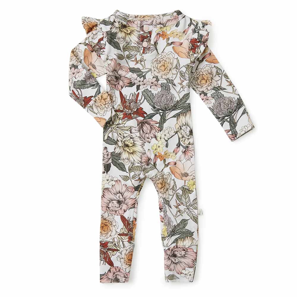 Snuggle Hunny Organic Growsuit - Australiana