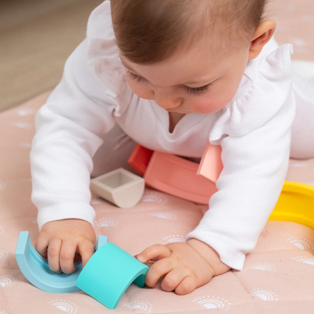 Sorbet Silicone Rainbow Stacker Puzzle
