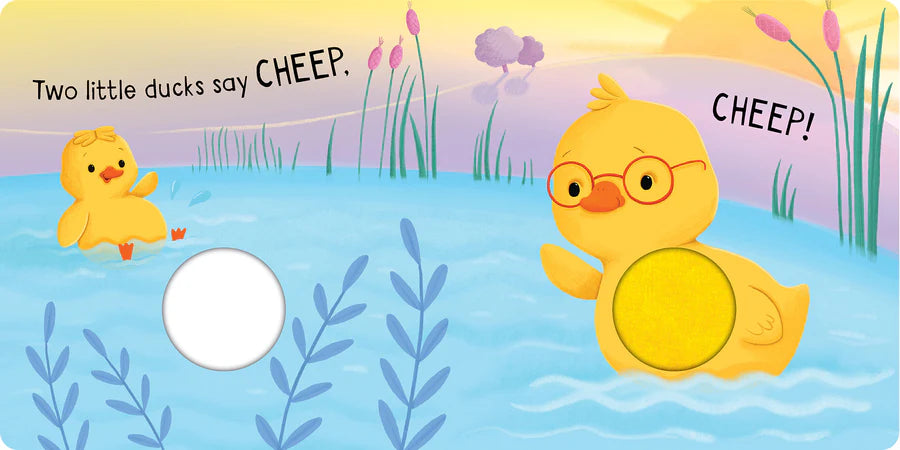 Squeaky Plush Board Book - Five Little Ducks
