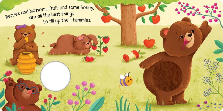 Squeaky Plush Board Book - Squeaky Little Bear